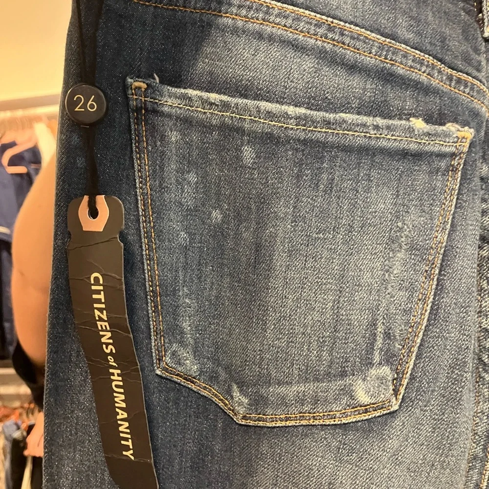 CITIZENS OF HUMANITY | Charlie Mid Rise Super Flare Jeans in Dizzy - Picture 8 of 9